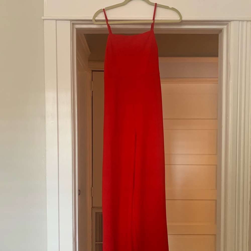 Urban Outfitters Red Jumpsuit